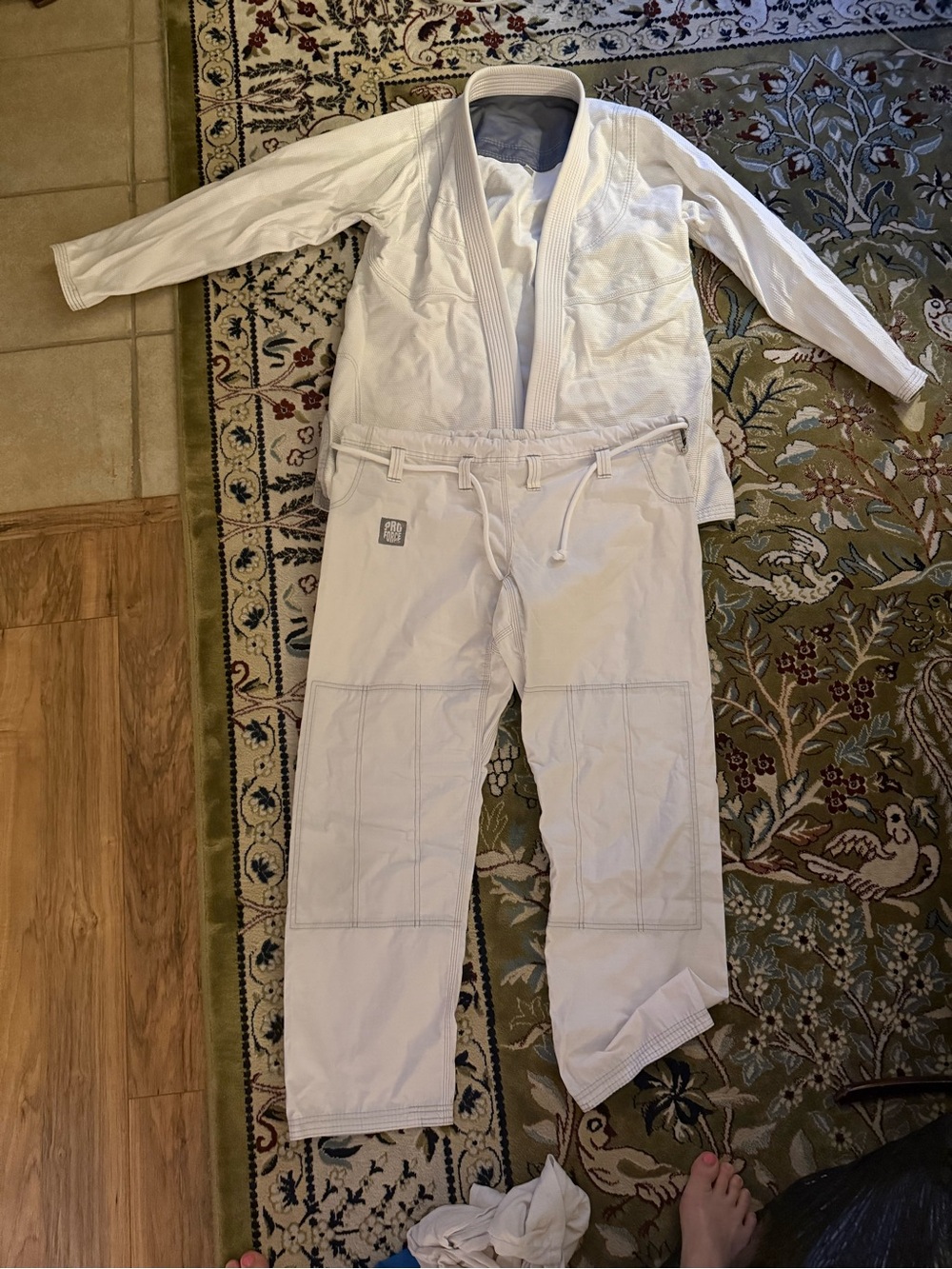 Men's Pro Force White Gi Set
